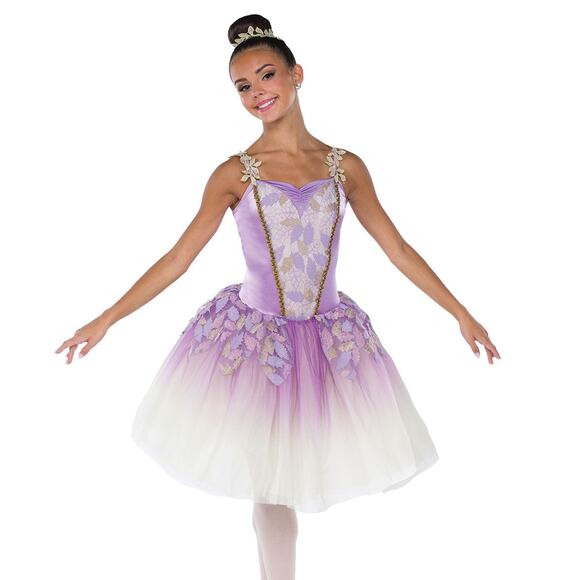 Dance Costume XL Child Lavender A Wish Come True 25030 Ballet pointe YAGP - Picture 1 of 4